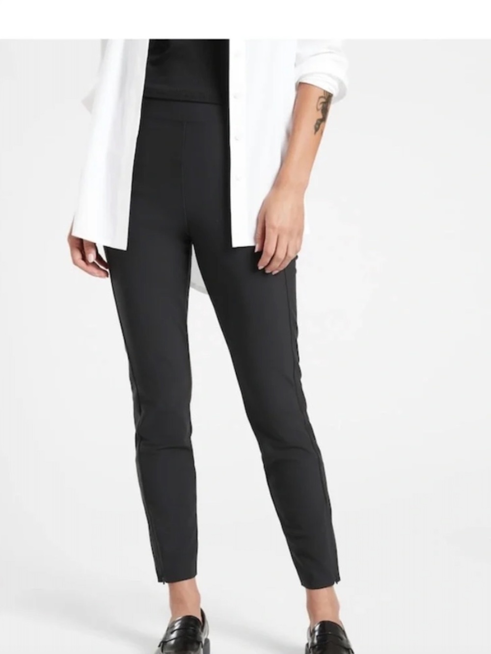 Athleta Stellar Tight Pant Black Small Petite SP 870815